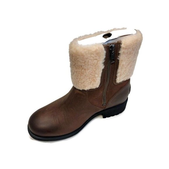 UGG Elings Fashion Waterproof Boots Womens Size 5 El Cap Brown 1112620 - Picture 3 of 8